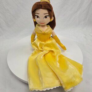 DISNEY Stuffed Belle Doll. 18”